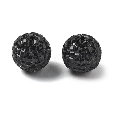 Acrylic Rhinestone Beads OACR-D307-01F-20mm-1