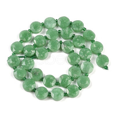 Natural Green Jade Beads Strands G-C116-A12-01-1