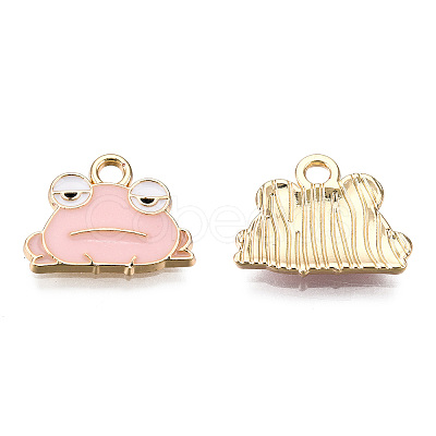 Eco-Friendly Zinc Alloy Pendants LS-ENAM-R051-13-02G-NR-1