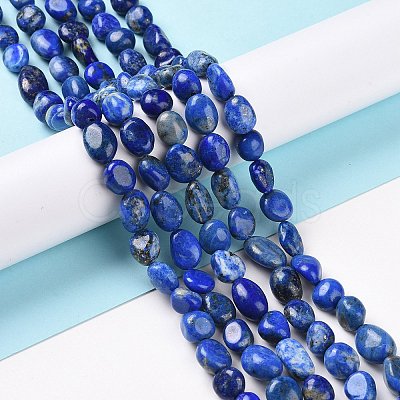 Natural Lapis Lazuli Beads Strands G-F575-01E-1