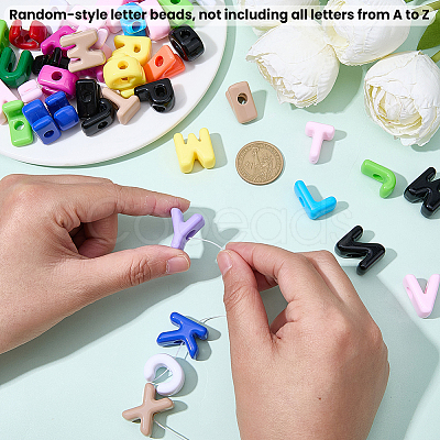 50Pcs Opaque Resin Beads RESI-SP0001-64-1