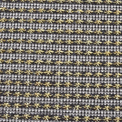 Glitter Hotfix Glass Rhinestone RB-T012-19F-1