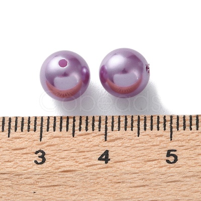 Plastic Imitation Pearl Beads FIND-M059-01C-03-1