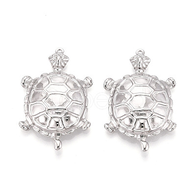 304 Stainless Steel Turtle Pendants STAS-T069-19P-1