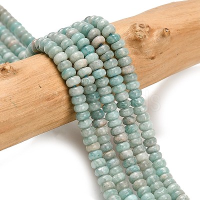 Natural Amazonite Beads Strands X-G-L635-A35-4x2mm-1