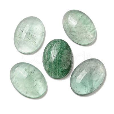 Natural Green Fluorite Cabochons X-G-C115-01A-09-1