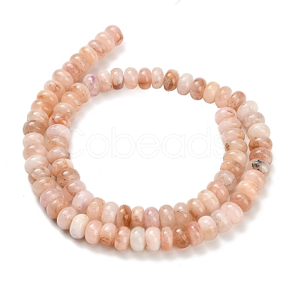 Natural Pink Morganite Beads Strands G-H335-P01-8mm-1