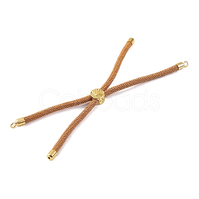 Nylon Cords Bracelet Makings Fit for Connector Charms AJEW-P116-01G-19-1