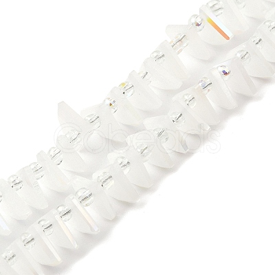 Electroplate Glass Beads Strands EGLA-S176-05A-B11-1