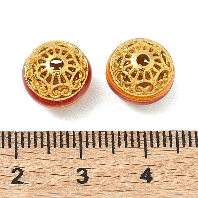 Alloy Enamel Beads ENAM-B037-08G-01-1