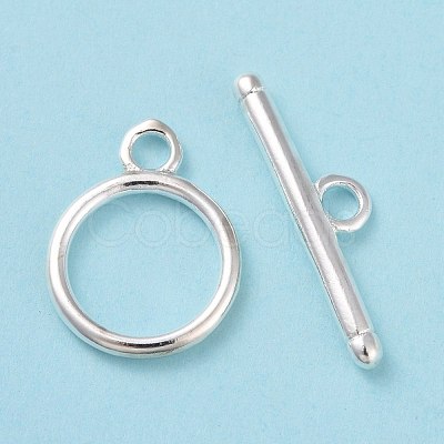 Eco-friendly Brass Toggle Clasps KK-D082-17S-1