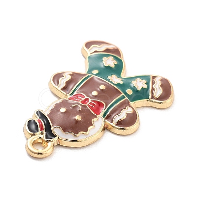 Christmas Theme Alloy Enamel Pendants X1-ENAM-D060-04D-1