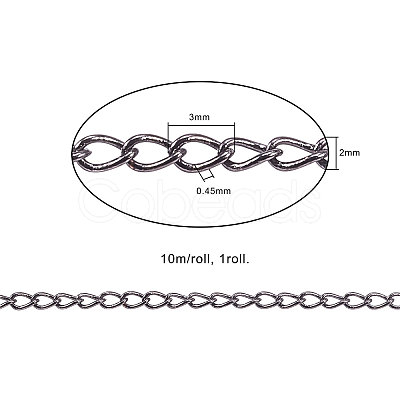 Brass Twisted Chains CHC-CJ0001-24B-1
