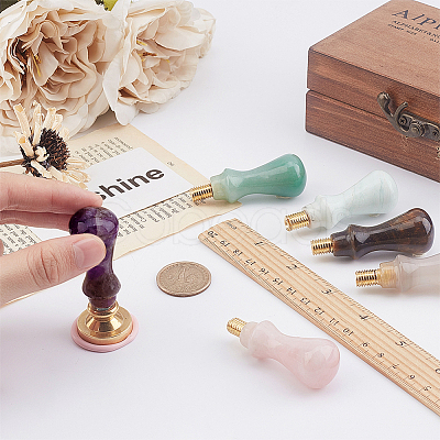 Sealing Wax Seal Stamp Handle AJEW-WH0114-74B-06-1