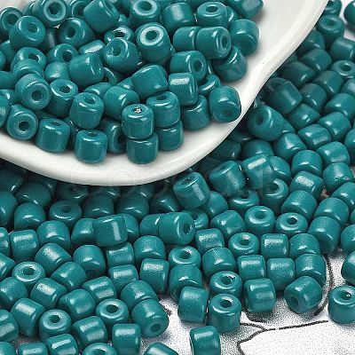 Baking Paint Pearlized Glass Seed Beads SEED-C001-04A-05-1