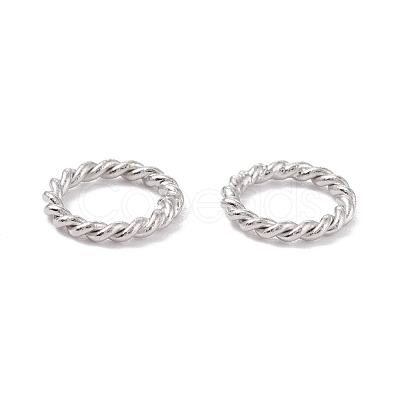 Brass Soldered Closed Jump Rings KK-K253-15B-01P-1