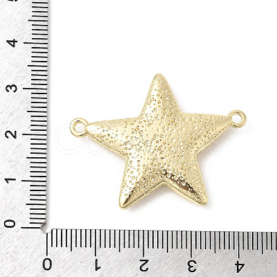 Brass Connector Charms KK-Z137-13G-1