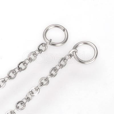 Tarnish Resistant 304 Stainless Steel Earring Findings STAS-S070-1