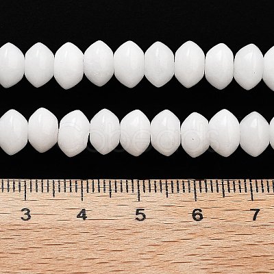 Natural White Jade Beads Strands G-P559-A09-02-1