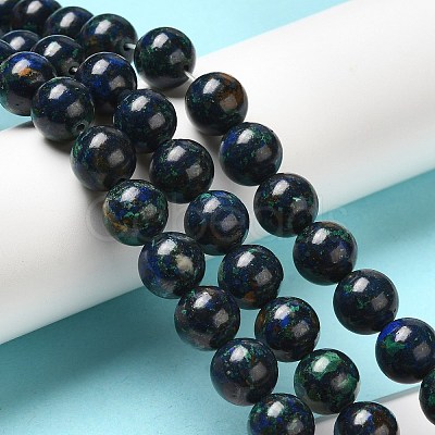 Natural Azurite Beads Strands G-H298-A01-04-1