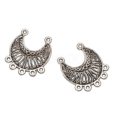 Tibetan Style Alloy Chandelier Components Links PALLOY-TA0001-21AS-1