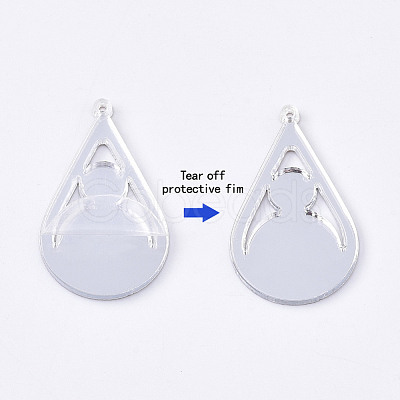 Acrylic Pendants X-OACR-S035-16H-1