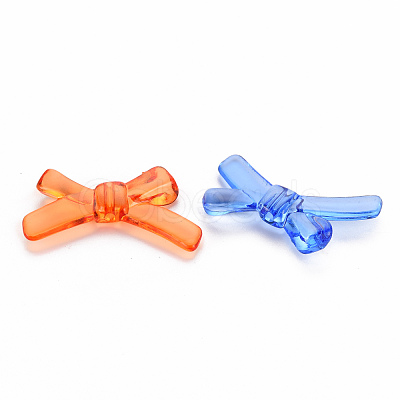 Transparent Acrylic Beads X-TACR-S154-55B-1