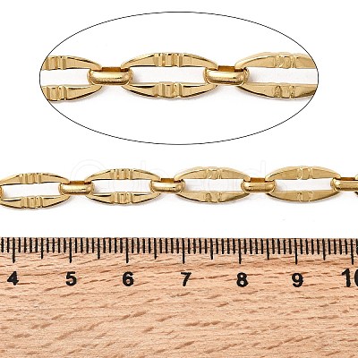 304 Stainless Steel Dapped Chains CHS-Z007-19G-1