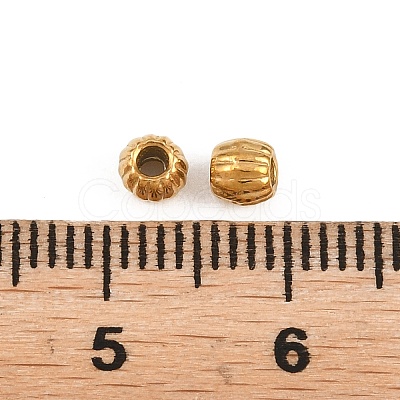 304 Stainless Steel Beads STAS-D394-02E-G-1