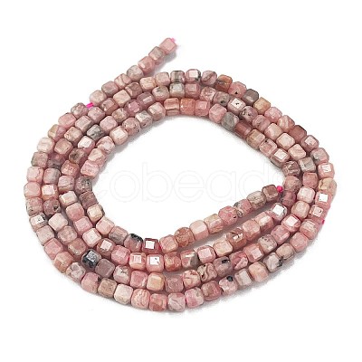Natural Argentina Rhodonite Beads Strands G-Z057-A01-01-1