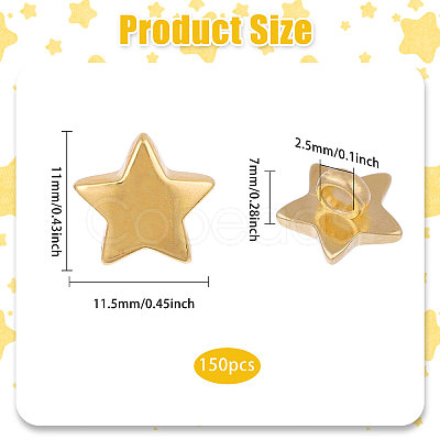 150Pcs 1-Hole ABS Plastic Shank Buttons FIND-CA0010-40-1