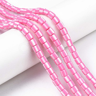 Handmade Polymer Clay Bead Strands CLAY-T020-12F-1