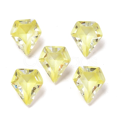 Cubic Zirconia Pointed Back Cabochons ZIRC-P093-05A-MN-1