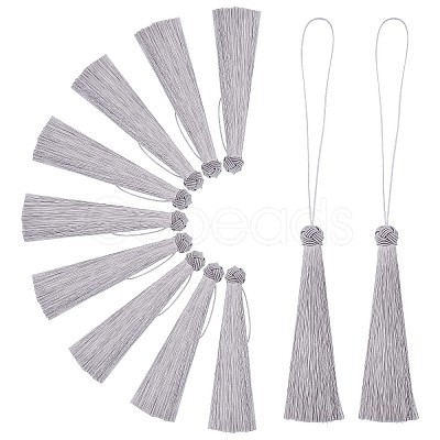 Polyester Tassel Pendant Decorations AJEW-WH0312-94-1