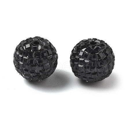 Acrylic Rhinestone Beads OACR-D307-01F-20mm-1