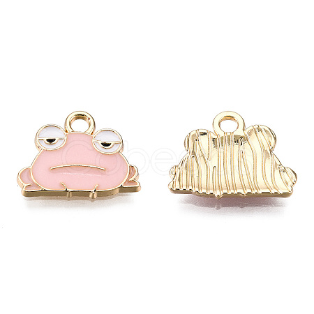 Eco-Friendly Zinc Alloy  Pendants LS-ENAM-R051-13-02G-NR-1
