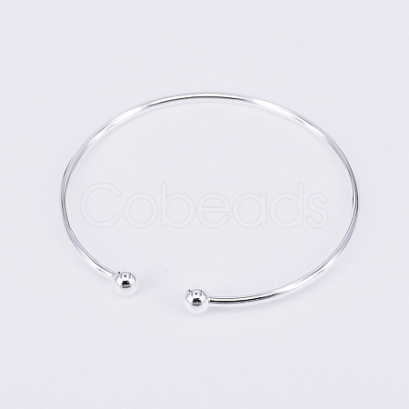 Brass Torque Bangles KK-WH0034-22P-1-1