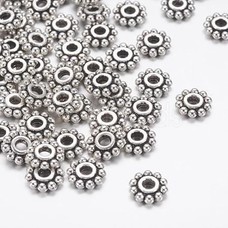 Gear Tibetan Style Alloy Spacer Beads AB145-1
