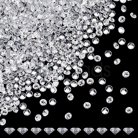 Cubic Zirconia Cabochons ZIRC-FG0001-09A-1