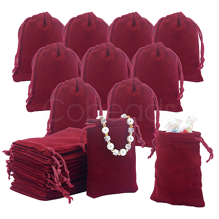 Rectangle Velvet Pouches TP-NB0001-46B-1