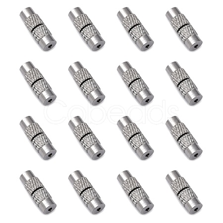 Column Brass Screw Clasps X-KK-M143-01-1