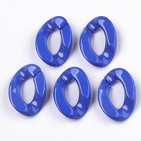 Opaque Acrylic Linking Rings OACR-S036-001B-G05-1