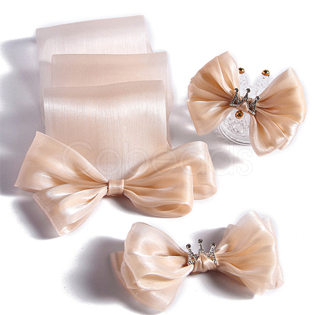 Polyester Ribbon for DIY Craft Gift Bouquet Wrapping Bow Making PW-WG8ABFF-04-1