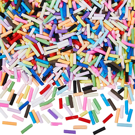 180G 18 Colors Handmade Polymer Clay Sprinkles CLAY-SC0002-11-1