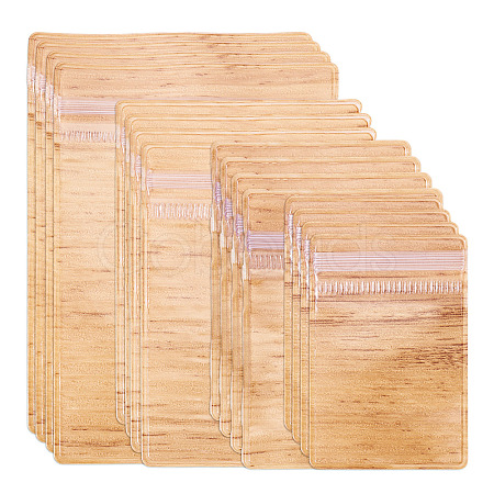 40Pcs 4 Styles PVC Resealable Bags OPP-TA0001-18A-1