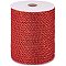 Polyester Cord, Twisted Cord, Red, 5mm, about 18~19yards/roll(16.4m~17.3m/roll)