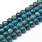 Natural Apatite Beads Strands, Round, 10mm, Hole: 1mm, about 40pcs/strand, 15.7 inch