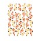 Nail Decals Stickers, Ribbon Self-adhesive Nail Art Supplies, for Woman Girls DIY Nail Art Design, Sandy Brown, 103x80mm