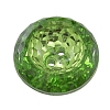 2-Hole Acrylic Faceted Flat Round Sewing Buttons AR3229-25-38-1