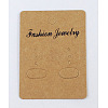 Paper Earring Display Card BCOF-S001-1